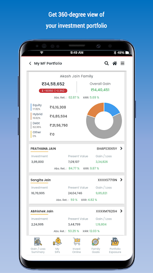 NK Finserv Screenshot 1