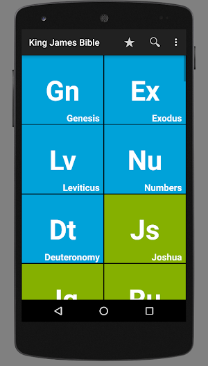 King James Version Bible (KJV) Screenshot 0