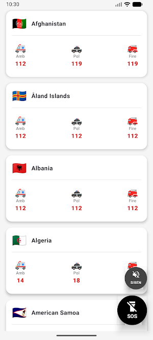 SOS World: Emergency & Safety Screenshot 2