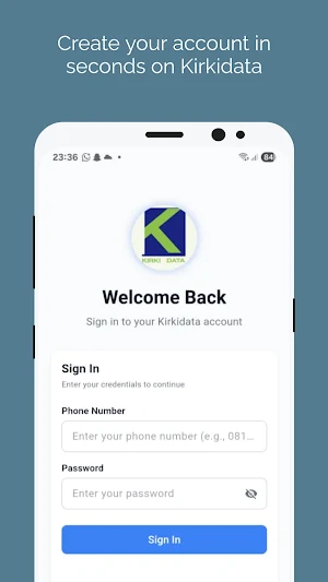 Kirkidata Screenshot 0