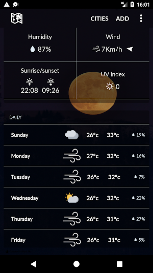 Philippines Weather Screenshot 1