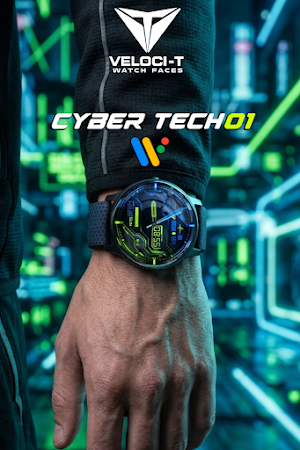 Cyber Tech 01 Watch Face Screenshot 0