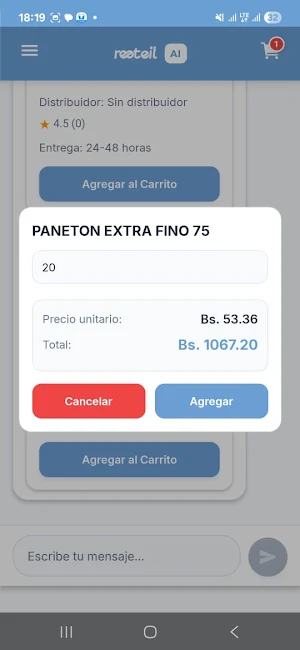 Reeteil - Agente AI Screenshot 2