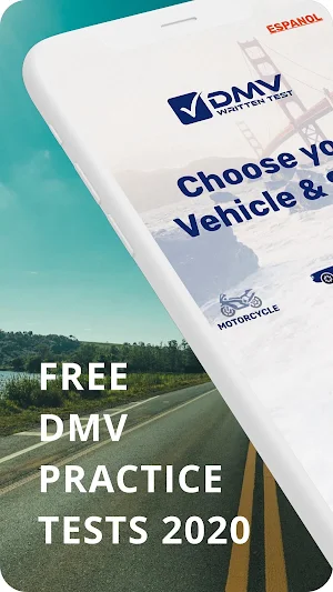 DMV WRITTEN TEST: Free DMV Tests for All 50 States Screenshot 0