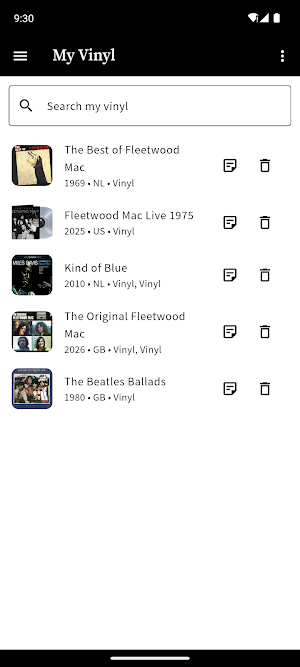 Vinco - Collection Manager Screenshot 3