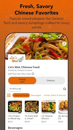 Lin's Wok Chinese Food Screenshot 1