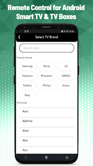 Smart Remote Control - ALL TVs Screenshot 2