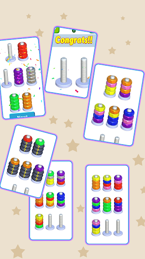 Color Screw Sort: Nuts & Bolts Screenshot 2