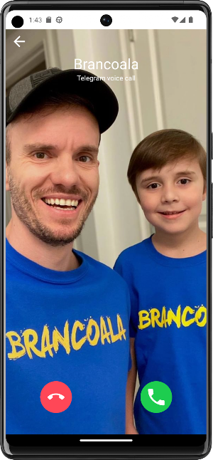 Brancoala Prank Video Call Screenshot 1
