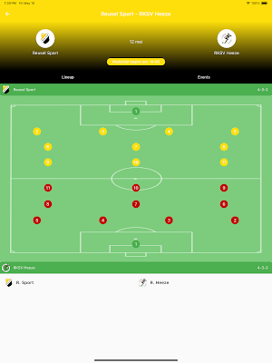Reusel Sport Screenshot 2