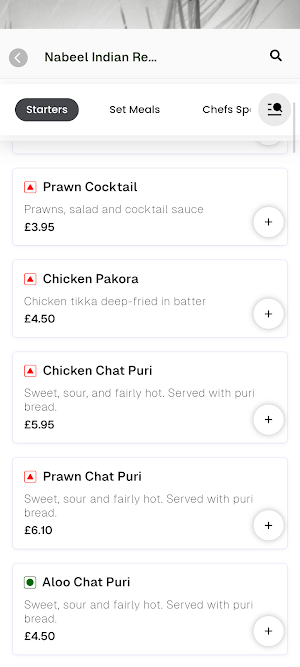 Nabeel Indian Restaurant Screenshot 3