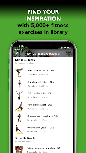 Tunturi Training Screenshot 3