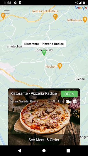 Ristorante - Pizzeria Radice Screenshot 1