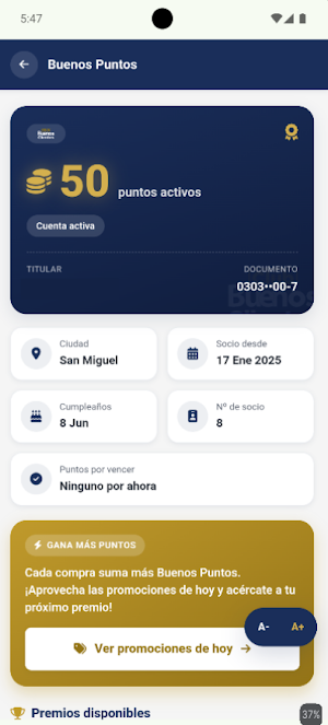 La Buena App Screenshot 2