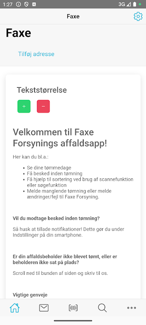 Faxe Affald Screenshot 3