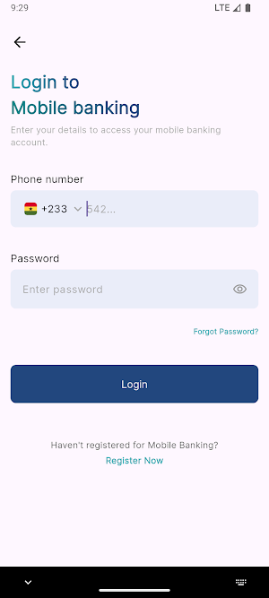 NIB Mobile Screenshot 1