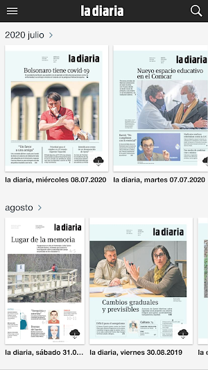 la diaria | Edición Papel Screenshot 0