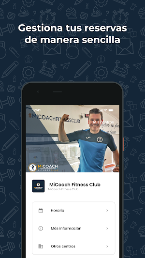 MiCoach Fitness Club Screenshot 0