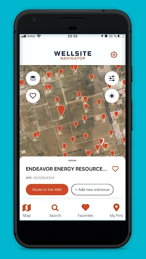 Wellsite Navigator Screenshot 2