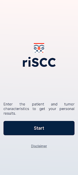 riSCC Calculator App Screenshot 1