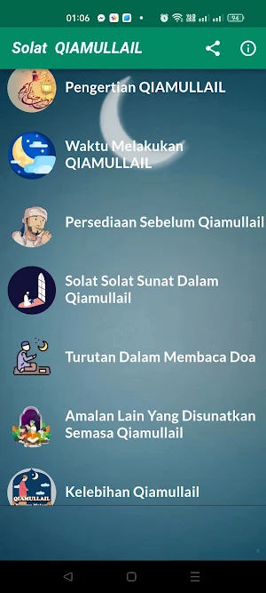 Sunat QIAMULLAIL- Bangun Malam Screenshot 0