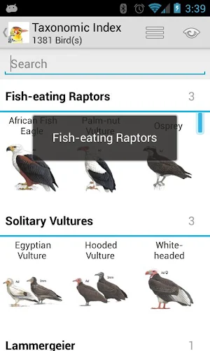 eGuide to Birds of East Africa Screenshot 1