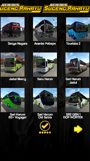 Skin Bus Sugeng Rahayu Screenshot 2