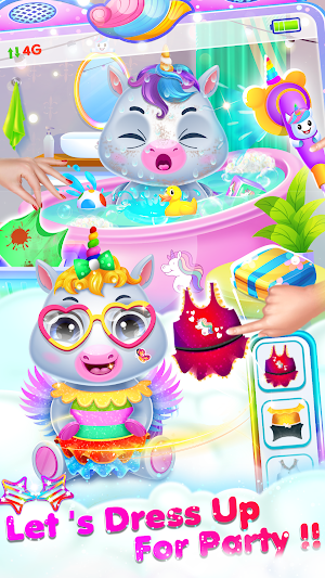 Unicorn Daycare Cute Toy Phone Screenshot 3