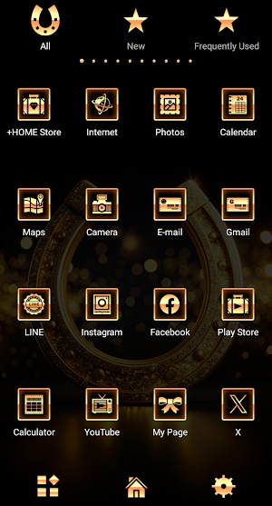 Golden Horseshoe Theme +HOME Screenshot 2