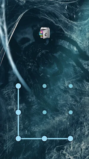 AppLock Live Theme Spider Screenshot 0