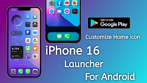 iPhone 16 Launcher for Android Screenshot 0