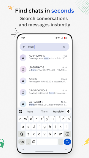 Messages — No RCS, Clean SMS Screenshot 3