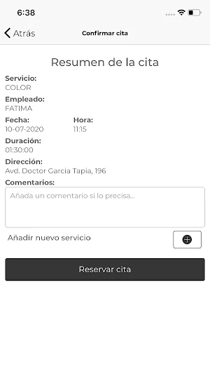 Piriz Estilistas Screenshot 2