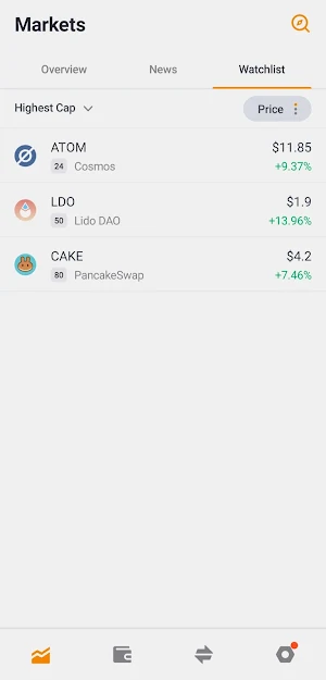 Coinbox Wallet Screenshot 1