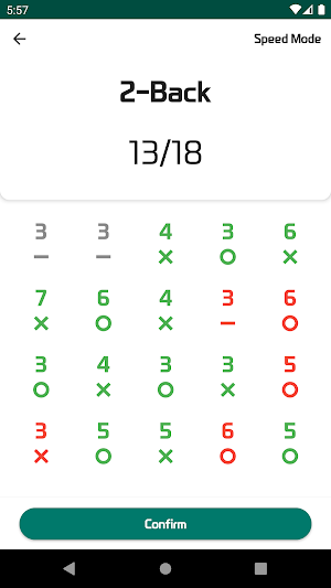 N-Back Training - Boost Memory Screenshot 3