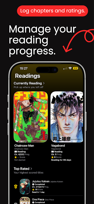Mangahub Screenshot 2