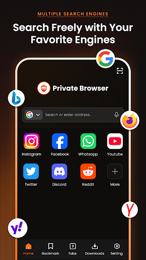 Private Browser - Incognito Screenshot 0
