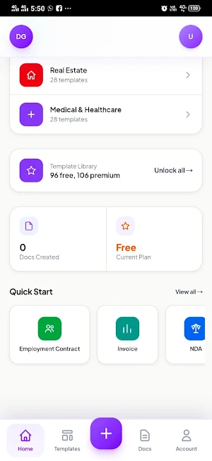 DocGenie Screenshot 1