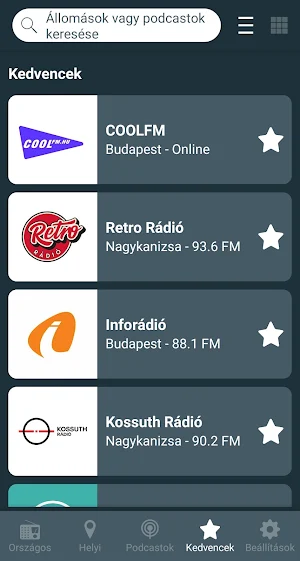 Radio Online Hungary - Rádió Magyarország Screenshot 2