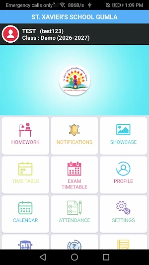 St. Xavier's School Gumla Screenshot 1