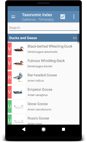 Sibley Birds 2nd Edition Screenshot 1