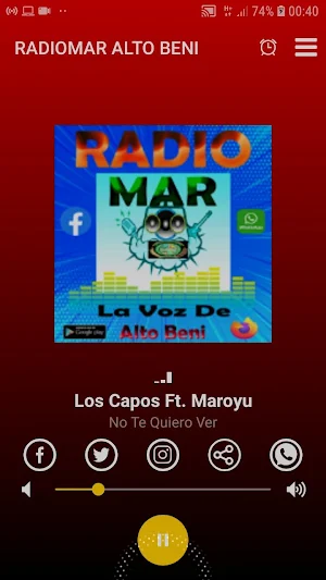 radio mar alto beni Screenshot 1