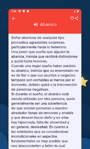 Diccionario de los sueños Screenshot 2