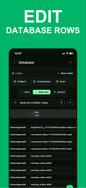 Supabase Manager - SupaDash Screenshot 3