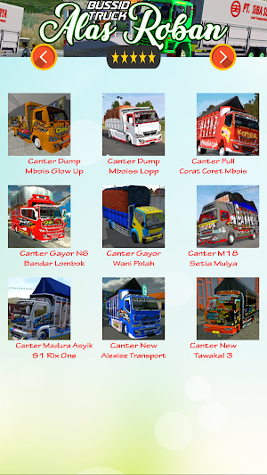 Mod Bussid Truk Alas Roban Screenshot 2