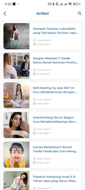 MyPsikolog Mobile Screenshot 1