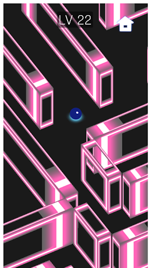 네온 미로 (Neon Maze) Screenshot 2