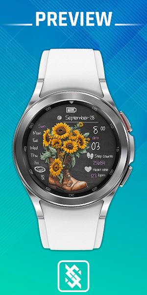 BFF120- Blackboard Art Flower Screenshot 0