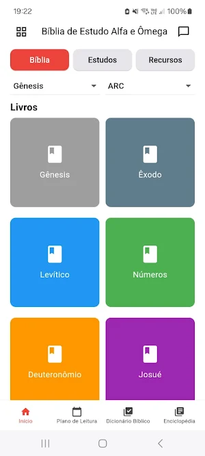 Bíblia de Estudo Alfa e Ômega Screenshot 0