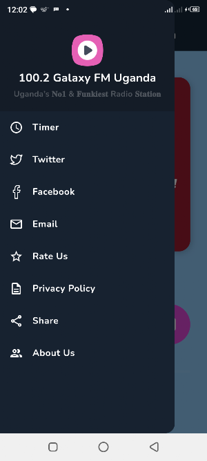 100.2 Galaxy FM Uganda Screenshot 0